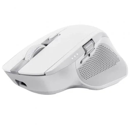 Ratón Inalámbrico por Bluetooth Trust Ozaa+/ Batería recargable/ Hasta 3200 DPI/ Blanco - PixelPlaza