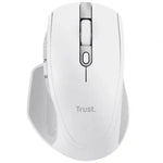 Ratón Inalámbrico por Bluetooth Trust Ozaa+/ Batería recargable/ Hasta 3200 DPI/ Blanco - PixelPlaza