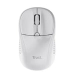 Ratón Mini Inalámbrico Trust Primo/ Hasta 1600 DPI/ Blanco mate - PixelPlaza