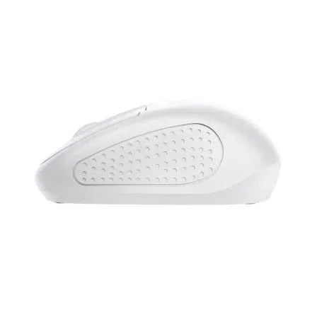 Ratón Mini Inalámbrico Trust Primo/ Hasta 1600 DPI/ Blanco mate - PixelPlaza