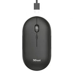 Ratón Inalámbrico por Bluetooth Trust Puck/ Batería recargable/ Hasta 1600 DPI - PixelPlaza