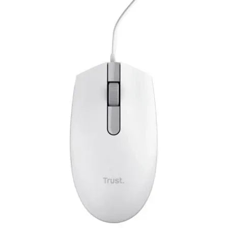 Ratón Trust TM-101/ 1200 DPI/ Blanco - PixelPlaza