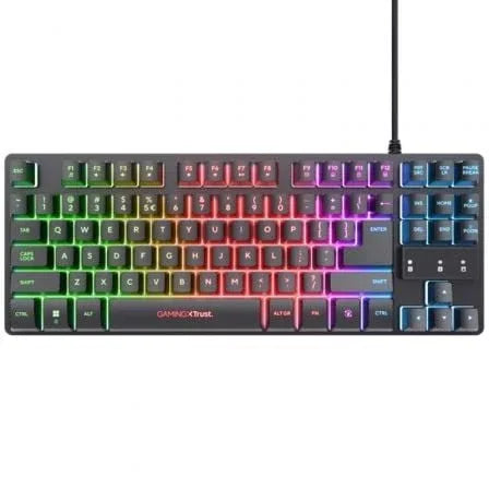 Pack Gaming Trust Gaming GXT 794/ Teclado RGB + Ratón RGB + Alfombrilla - PixelPlaza