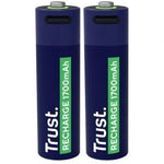 Pack de 2 Pilas AA Trust 25584/ Recargables - PixelPlaza