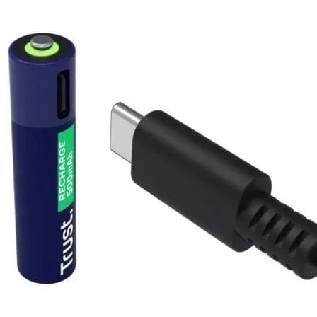 Pack de 4 Pilas AAA Trust 25671/ Recargables - PixelPlaza