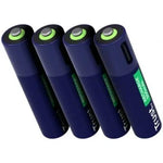 Pack de 4 Pilas AAA Trust 25671/ Recargables - PixelPlaza