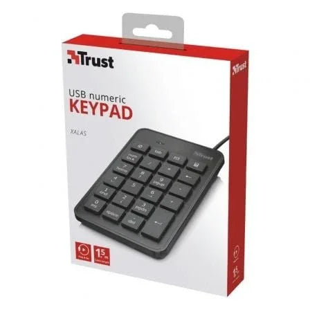 Teclado Numérico Trust Xalas - PixelPlaza