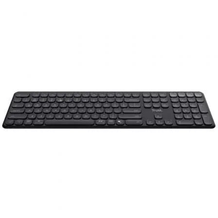 Teclado Compacto Inalámbrico por Bluetooth Trust Vaiya - PixelPlaza