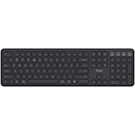 Teclado Compacto Inalámbrico por Bluetooth Trust Vaiya - PixelPlaza