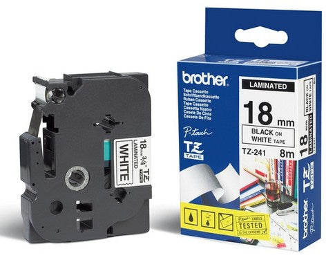 Cinta laminada brother tze241 12mm x