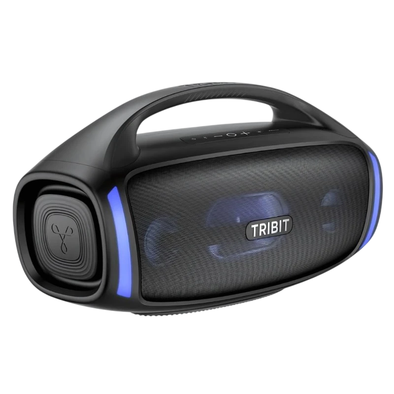 Tribit Stormbox Blast 2 Negro 200W 30h IP67 luces LED entrada AUX Altavoz Bluetooth 5.4