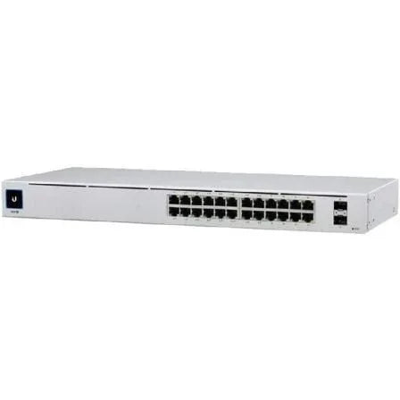 Switch Ubiquiti USW-24-POE 24 Puertos/ RJ45 10/100/1000 POE - PixelPlaza