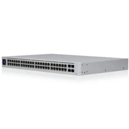 Switch Ubiquiti USW-48-POE/ 48 Puertos/ RJ45 10/100/1000 PoE/ SFP - PixelPlaza