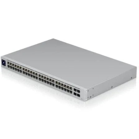 Switch Ubiquiti USW-48-POE/ 48 Puertos/ RJ45 10/100/1000 PoE/ SFP - PixelPlaza
