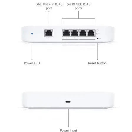 Switch Ubiquiti USW-FLEX-XG/ 5 Puertos/ RJ45 10GbE PoE IN - PixelPlaza