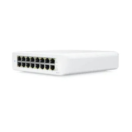 Switch Ubiquiti UniFi Lite USW-LITE-16-POE 16 Puertos/ RJ45 10/100/1000 PoE - PixelPlaza
