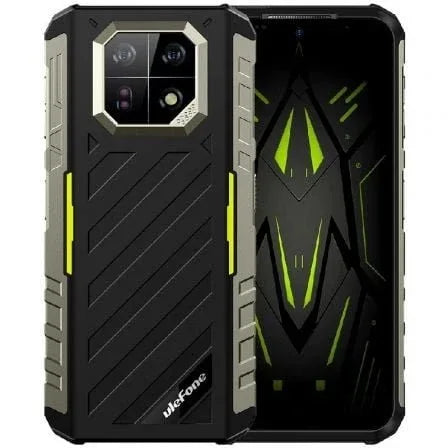 Smartphone Rugerizado Ulefone Armor 22 8GB/ 128GB/ 6.58"/ Negro y Verde - PixelPlaza