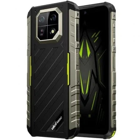 Smartphone Rugerizado Ulefone Armor 22 8GB/ 128GB/ 6.58"/ Negro y Verde - PixelPlaza