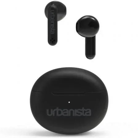 Auriculares Bluetooth Urbanista Austin con estuche de carga/ Autonomía 5h/ Negros - PixelPlaza