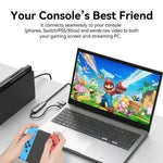 Conversor HDMI 4K 60Hz Vention ACWHA/ HDMI Hembra / USB Macho - USB Tipo-C Macho/ 480Mbps/ 10cm/ Negro - PixelPlaza