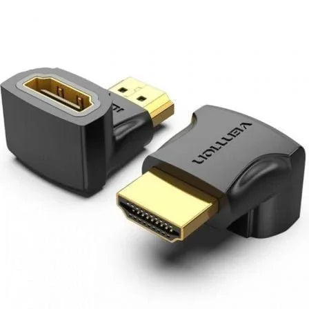 Adaptador HDMI 4K 90º Vention AIOB0/ HDMI Macho - HDMI Hembra - PixelPlaza