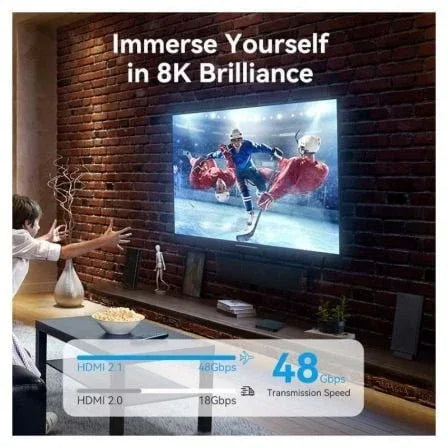 Adaptador HDMI 8K Vention AIVH0/ HDMI Macho - HDMI Hembra - PixelPlaza