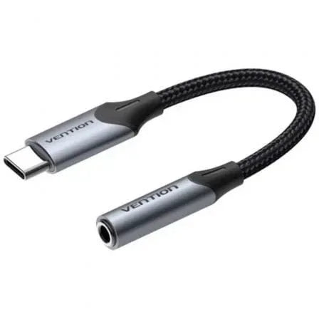 Conversor USB Tipo-C Vention BGJHA/ USB Tipo-C Macho - Jack 3.5 Hembra/ 10cm - PixelPlaza