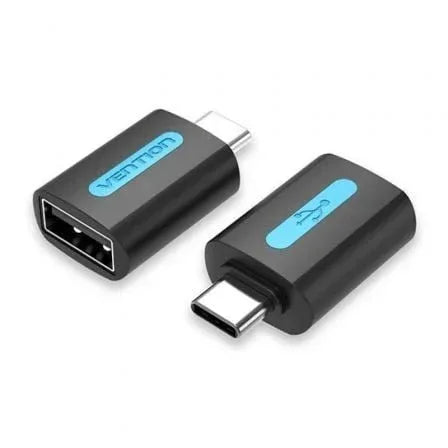 Adaptador USB 2.0 Vention CDTB0/ USB Tipo-C Macho - USB Hembra - PixelPlaza