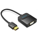 Conversor Vention 42154/ HDMI Macho - VGA Hembra/ 15cm/ Negro - PixelPlaza