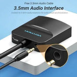 Conversor Vention 42161 HDMI Macho - VGA Hembra - Jack 3.5 Hembra/ 15cm/ Negro - PixelPlaza