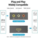 Convertidor HDMI a RCA Vention AEEB0/ HDMI Hembra - RCA Hembra - MiniUSB Hembra - PixelPlaza