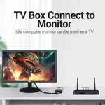 Convertidor RCA a HDMI Vention AEFB0/ RCA Hembra - HDMI Hembra - MiniUSB Hembra - PixelPlaza