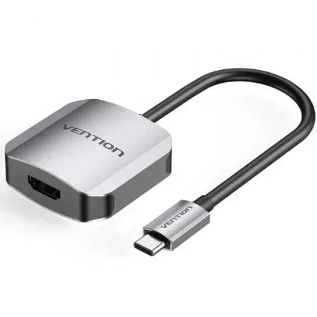 Conversor Vention TDEHB/ USB Tipo-C Macho - HDMI Hembra/ 15cm/ Plata - PixelPlaza