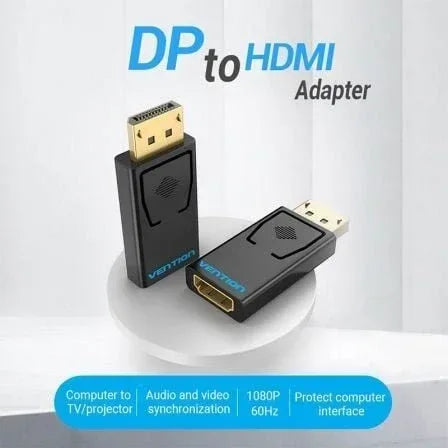 Adaptador Vention HBKB0/ DisplayPort Macho - HDMI Hembra - PixelPlaza
