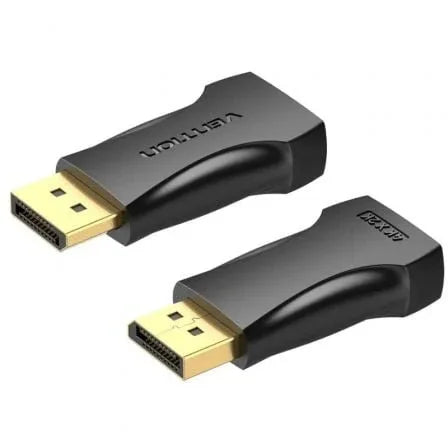 Adaptador HDMI 4K Vention HBPB0/ DisplayPort Macho - HDMI Hembra - PixelPlaza