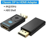 Adaptador HDMI 4K Vention HBPB0/ DisplayPort Macho - HDMI Hembra - PixelPlaza