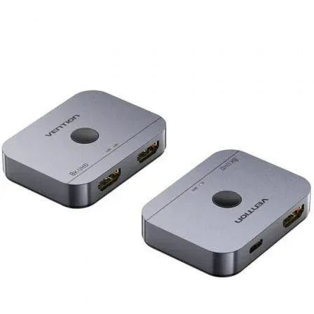 Switch Conmutador 8K HDMI 2.1 Bidireccional Vention AKPH0 HDMI Hembra/USB-C Hembra - 2x HDMI Hembra - PixelPlaza