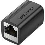 Adaptador Conector Vention RJ45 IPWB0 Cat.7 FTP/ RJ45 Hembra - RJ45 Hembra/ Negro - PixelPlaza