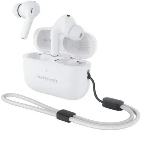 Auriculares Bluetooth Vention Echo Lite E11 Pro con estuche de carga/ Blancos - PixelPlaza