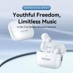 Auriculares Bluetooth Vention Echo Lite E11 con estuche de carga/ Autonomía 6h/ Blancos - PixelPlaza