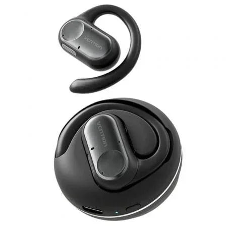 Auriculares Deportivos Bluetooth Vention Open Ear OpenBeat O11 NBPB0 con estuche de carga/ Negros - PixelPlaza
