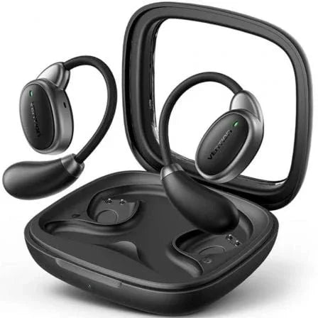 Auriculares Deportivos Bluetooth Vention Open Ear OpenBeat O15 NBTB0 con estuche de carga/ Negros - PixelPlaza