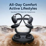 Auriculares Deportivos Bluetooth Vention Open Ear OpenBeat O15 NBTB0 con estuche de carga/ Negros - PixelPlaza