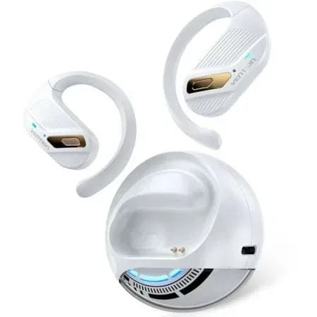 Auriculares Deportivos Bluetooth Vention Open Ear OpenBeat O12 NBUW0 con estuche de carga/ Blancos - PixelPlaza