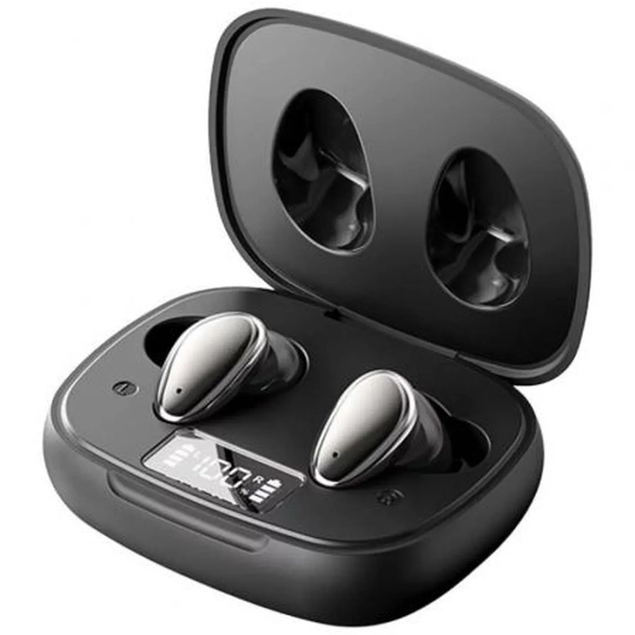 Auriculares Bluetooth Vention Tiny T13 NBNB0 con estuche de carga/ Autonomía 6h/ Negros - PixelPlaza
