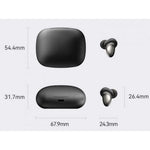 Auriculares Bluetooth Vention Tiny T13 NBNB0 con estuche de carga/ Autonomía 6h/ Negros - PixelPlaza