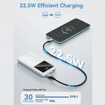 Powerbank 10000mAh Vention FHKB0/ 22.5W/ Negra - PixelPlaza