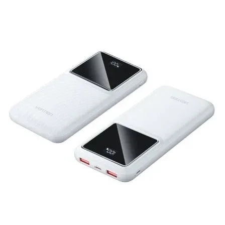 Powerbank 10000mAh Vention FHKW0/ 22.5W/ Blanca - PixelPlaza
