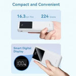 Powerbank 10000mAh Vention FHKW0/ 22.5W/ Blanca - PixelPlaza