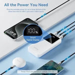Powerbank 20000mAh Vention FHLW0/ 22.5W/ Blanca - PixelPlaza